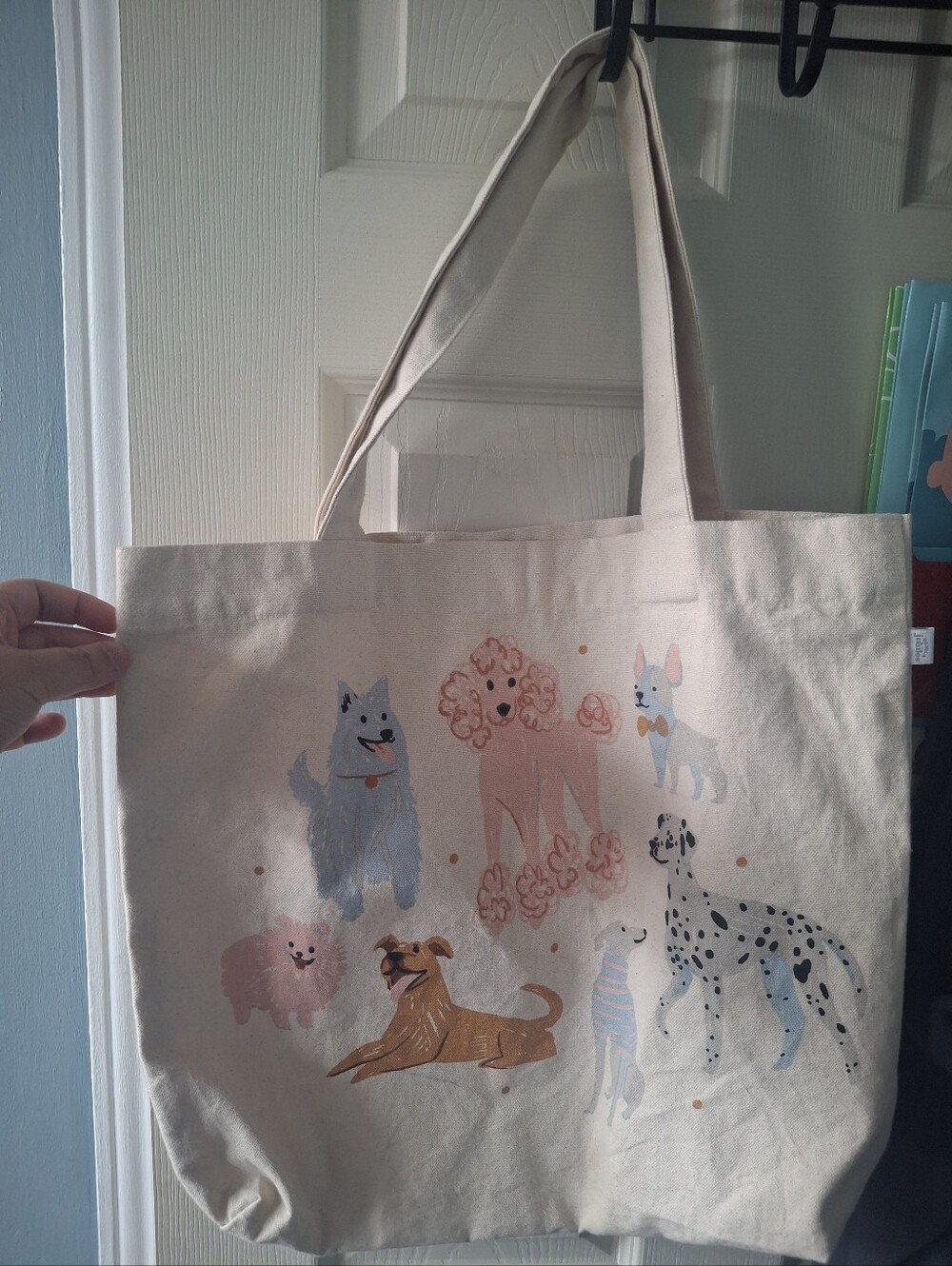 Tote Bag With Dogs